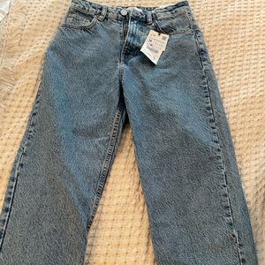 Zara classic mom jeans